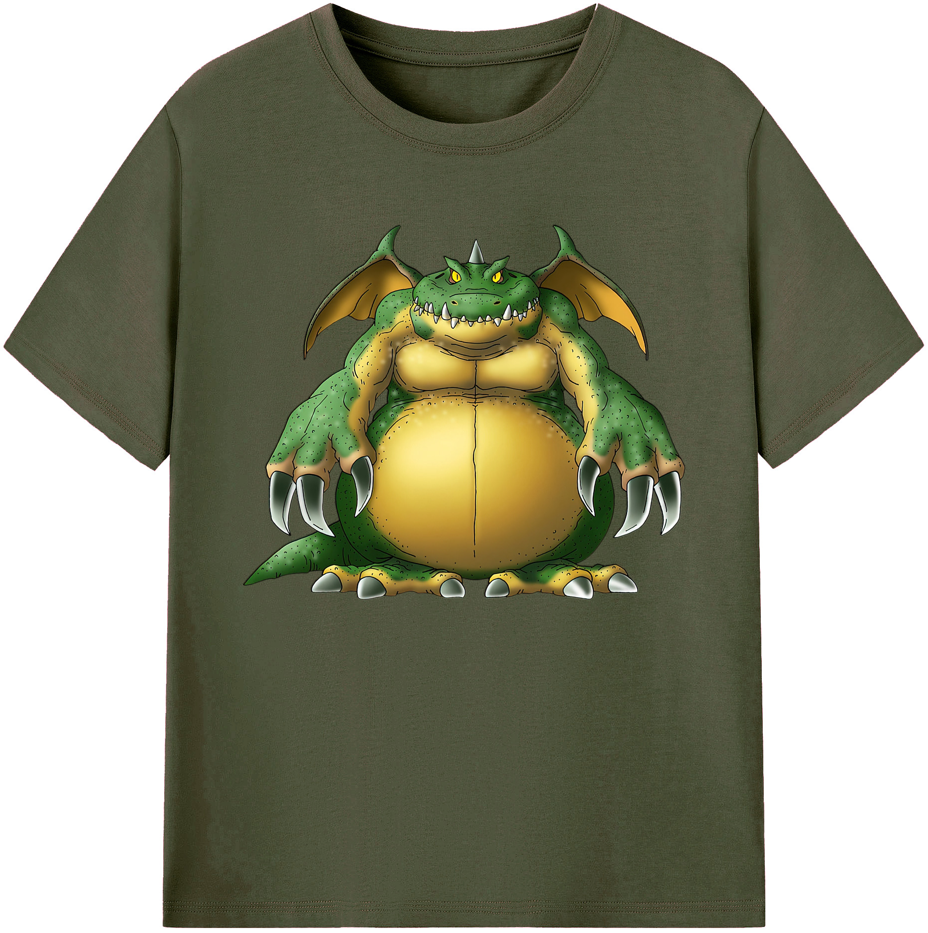 （画像用） ドラゴンクエスト Doragon Kuesuto Dragon Quest 綿100％ メンズ半袖Tシャツ｜肌触りやわらか＆通気性
